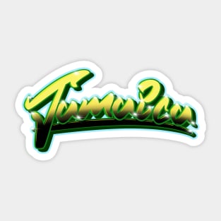 Jamaican Me Happy Sticker